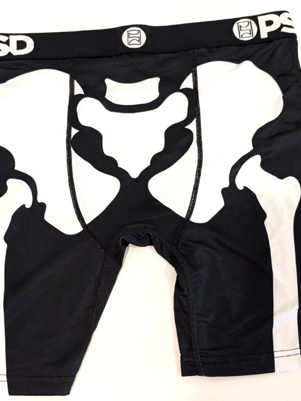PSD Snapped Glow Skeleton Glow In The Dark Boxer Briefs Small Halloween New